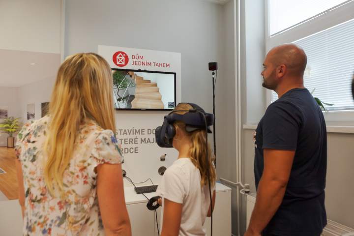 Vyberte si montovaný Dům jedním tahem ve 3D